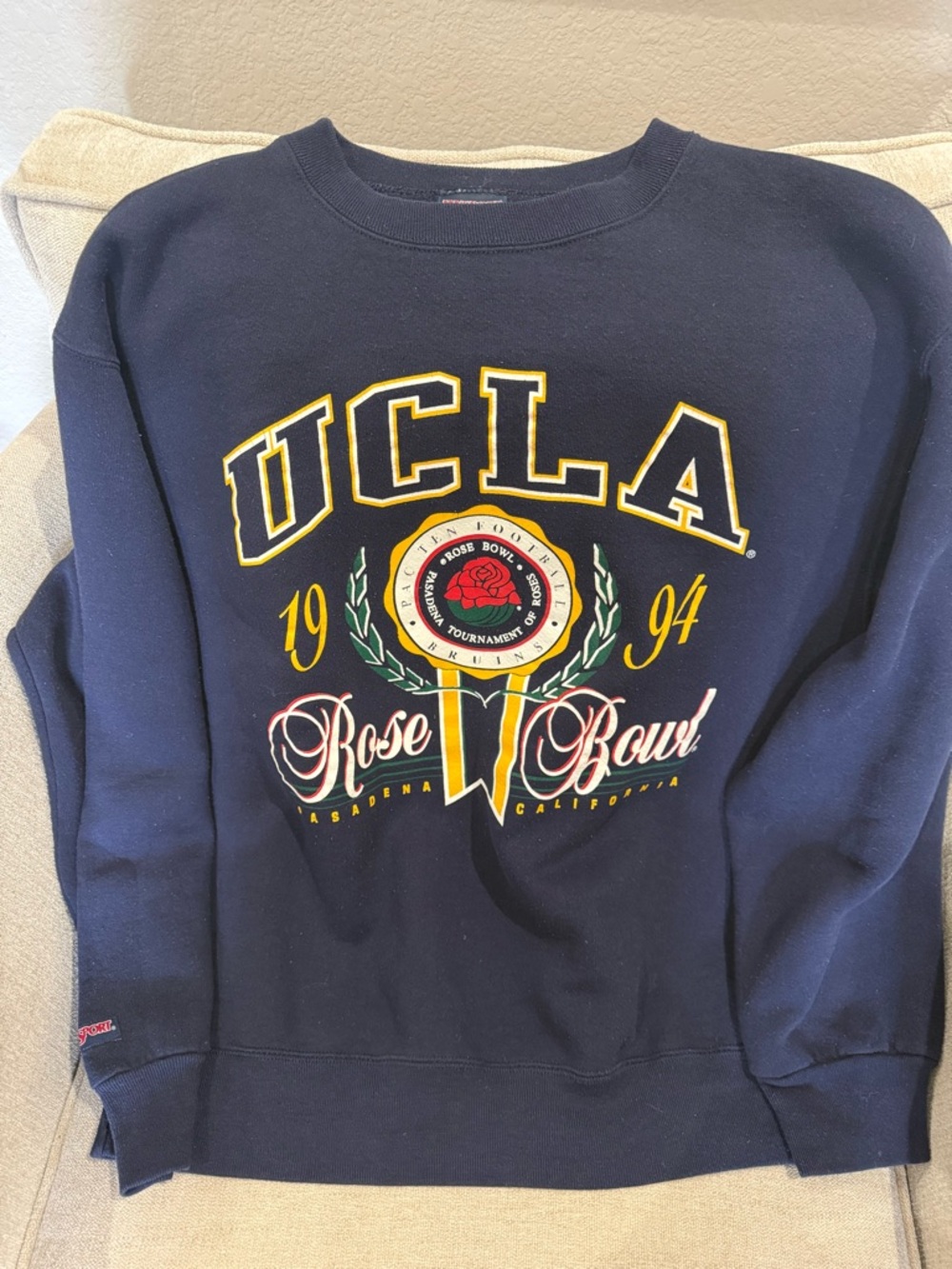 UCLA Navy Rose Bowl 1994 Crewneck Sweatshirt